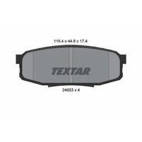 BremsbeläGe BremsklöTze Hinten FüR Toyota Land Cruiser 200 _URJ20_ J20_ 4.5