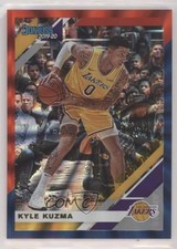 2019-20 Panini Donruss Holo Red & Blue Laser 5/15 Kyle Kuzma #95 s1i