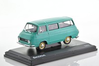 Skoda 1203 Light Turquois Mikrobus 1974 1/43 Abrex 143ABS-705HI **