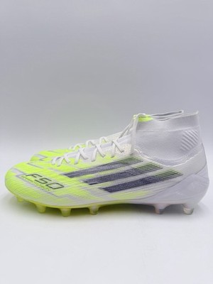 Adidas Men s F50 Sparkfusion Elite FG AG Soccer Size 9.5 Iron Metallic |JR6474|