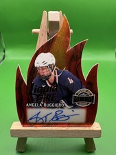 2025 Leaf Metal Women of Sport Angela Ruggiero Liquid Fire Auto 1/1 Hockey