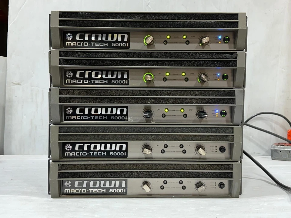 Crown Macro-Tech Ma 5000i 2-Kanal Endstufe 2500W #159 (One) Trueheartsound