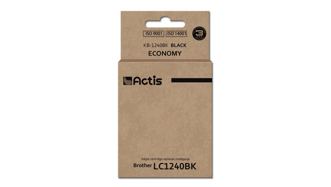 Tusz ACTIS KB-1240Bk заменитель Brother LC1240BKLC1220BK Стандартный 19 мл 2590₽