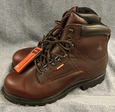 Mens Size 10.5 M New Wolverine Brown Farmhand...
