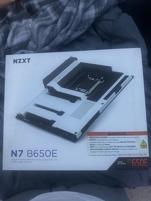 NZXT N7 B650E AM5 Extended ATX AMD Motherboard - White