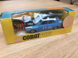 corgi hillman hunter rally car