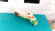 1506252 miniature camion Majorette 1/60 transport de chevaux équitation vert