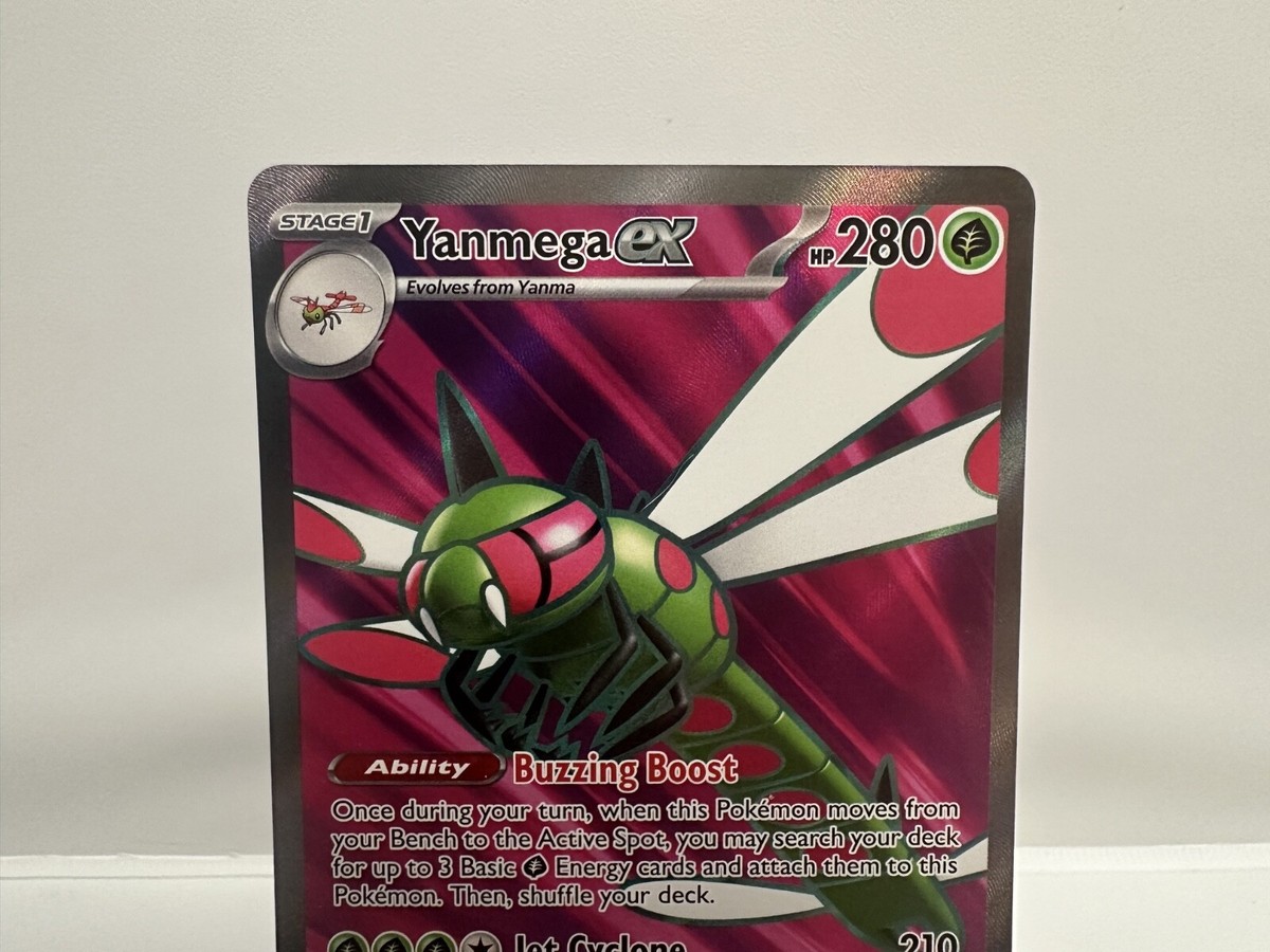 Yanmega ex 206/182 Destined Rivals Ultra Rare Full Art Pokémon TCG