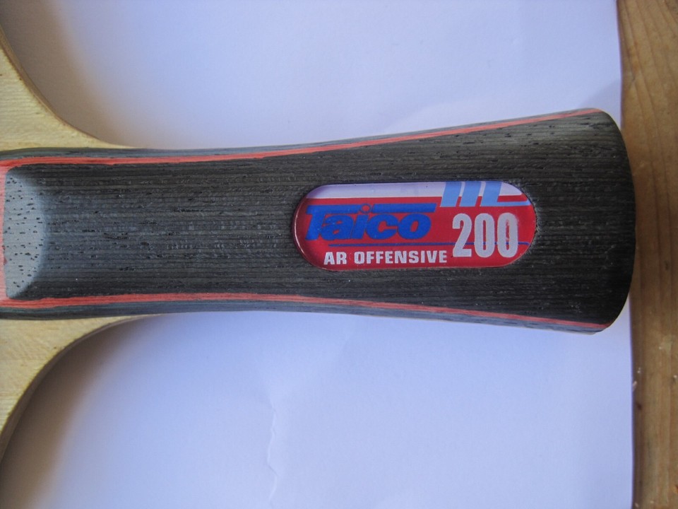 Table tennis bat, TAICO 200 Allround/Offensive, with Thibhar Evolution