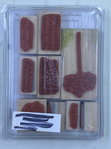 Stamping Up Rubber Wood Stamp Sets YOU PICK List #3 Complete Crafts Scrapbooking - Picture 851 of 896