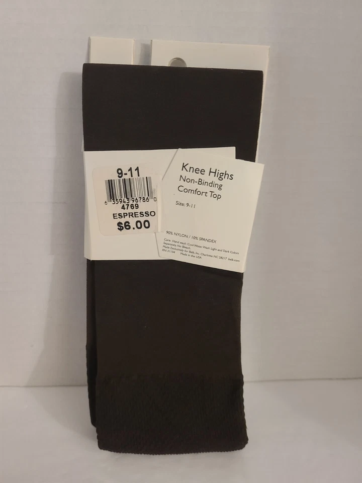 Belk's New Directions hasta la rodilla, tapa cómoda sin encuadernación, marrón espresso talla 9-11 Foto 3 de 3