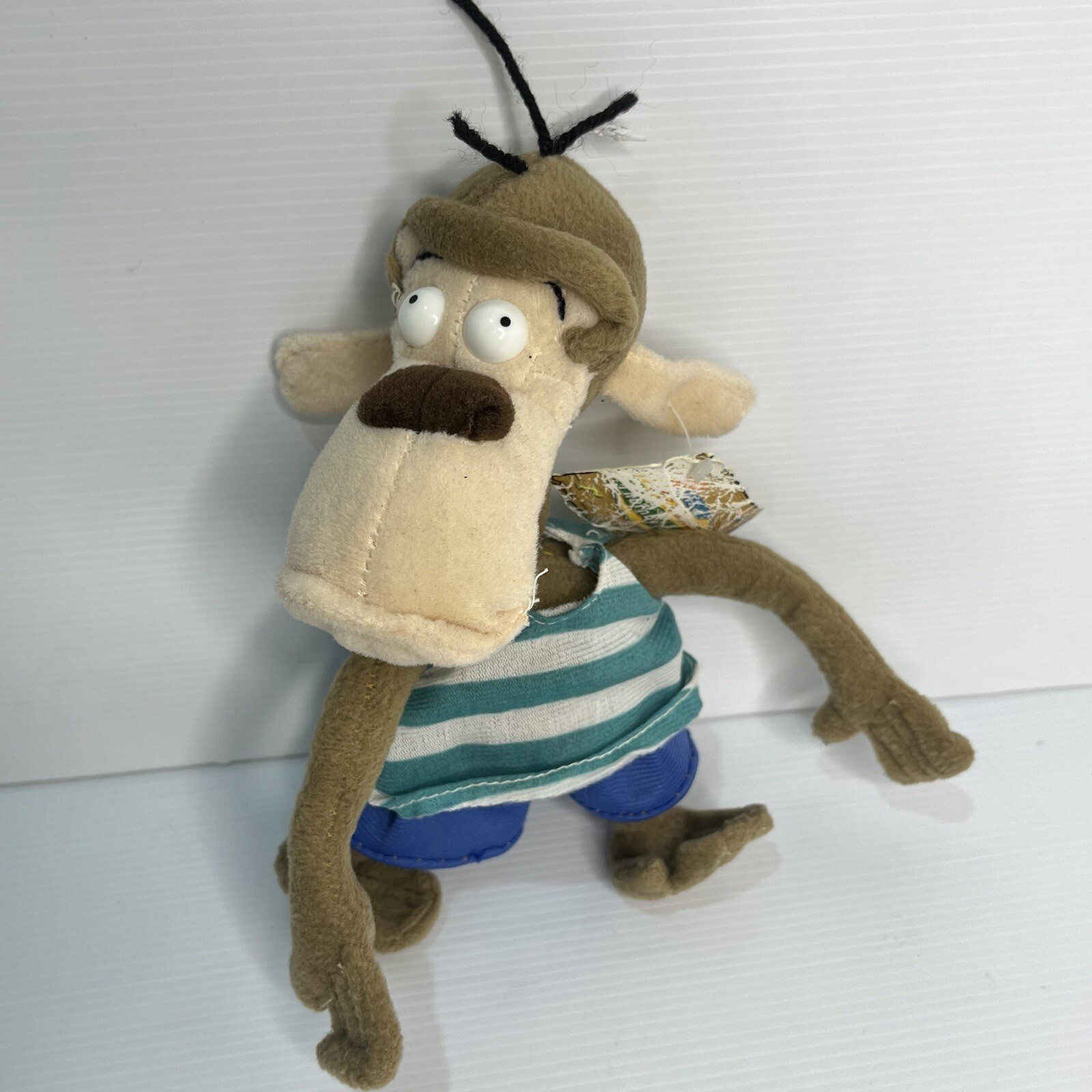 Wild Thornberrys Nanco Darwin Monkey Soft Plush Toy Animal Bendable