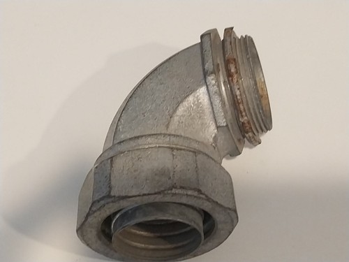 OZ/Gedne 1 1/2 Liquidtight Elbow Grounding Connector - Picture 3 of 4