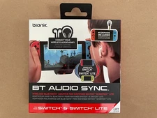 Bionik BT Audio Sync Wireless Bluetooth Adapter for Nintendo Switch - Open Box