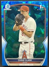 2023 Bowman Draft Baseball Chrome Sapphire Chris Clark 1st Refractor (QUANTITY)