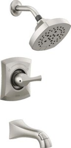 Delta Pierce Tub/Shower Trim w/ Valve Brushed Nickel-Certified Refurbished