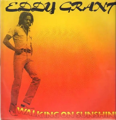 Eddy Grant Walking On Sunshine NEAR MINT Ice Vinyl LP