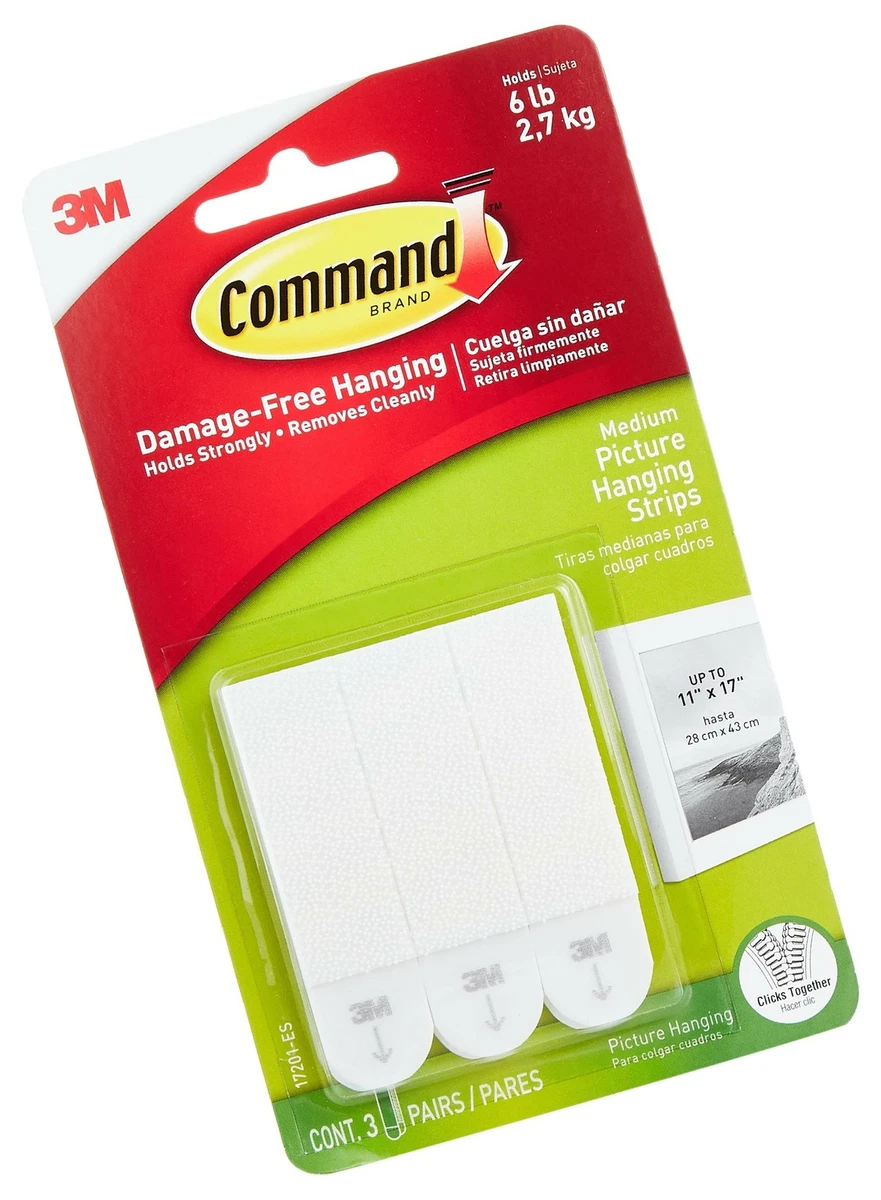 3M™ Command removable adhesive strips - large size