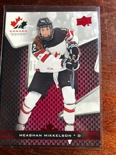 MEAGHAN MIKKELSON  #57..2018 TEAM CANADA WOMEN'S..RED EXCLUSIVE  157/225