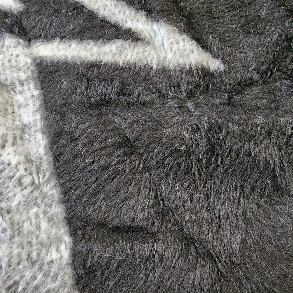 San Antonio Spurs Biederlack Blanket Throw Gray Black 50"x58" Sports NBA USA VTG - Image 4 of 4