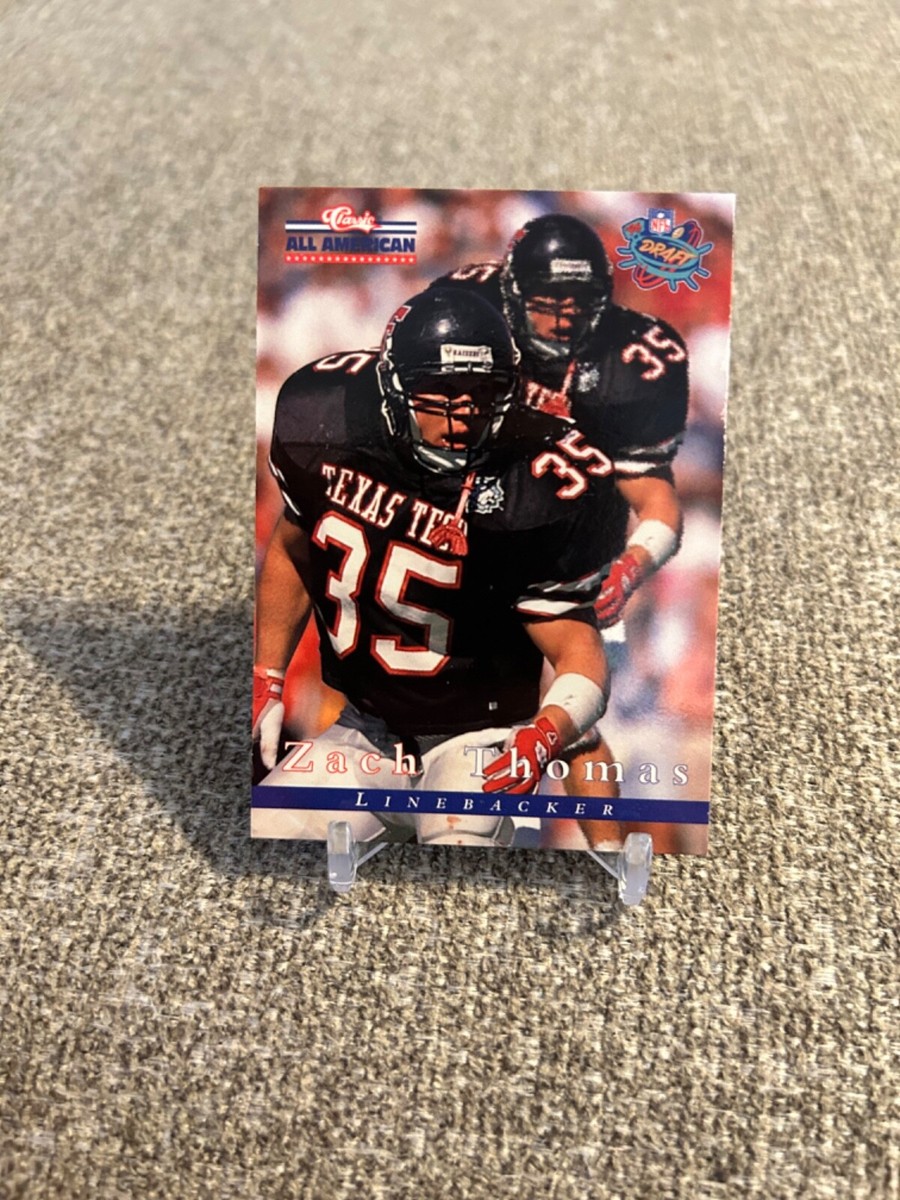 1996 Classic All-American #71 Zach Thomas ROOKIE CARD | eBay