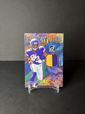 2023 Donruss Jordan Addison Leather Kings Studio Series Rookie Patch RC #06/49