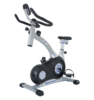 Home Exercise Equipment with Ipad Mount & Comfortable Seat Cushion ICB080-Silver