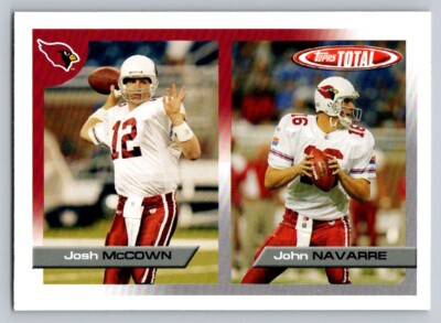2005 Topps Total #140 Josh McCown / John Navarre