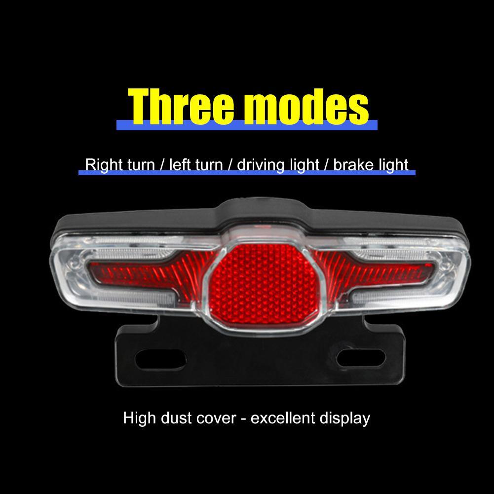 3660V Electric Bicycle Turn Signal Lamp Waterproof LED Ebike