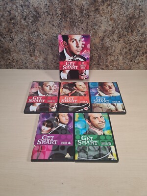 Dvd Boxset Get Smart The Complete Series 25 Discs Maxwell Smart 1970's