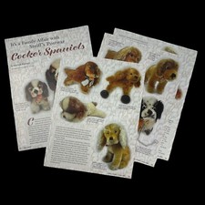 Vintage Steiff Cocker Spaniel Dogs History Article 7 Pages with Photos
