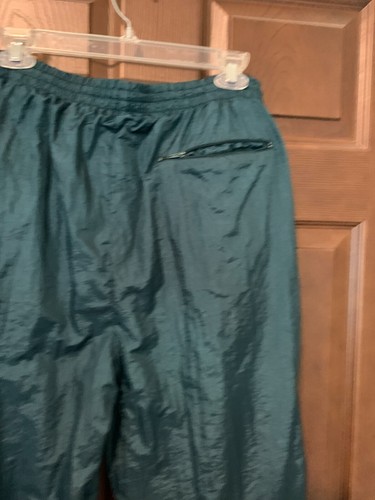 Vintage Unbranded Trackpants Size Large Green - Imagen 6 de 9