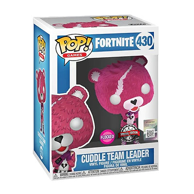 Fortnite: Cuddle Team Leader (Flocked) Funko Pop! Vinilo