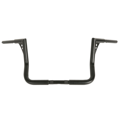 Black 14'' Rise Ape Hanger Fat 1 1/4'' HandleBar For Harley Touring FLHT 1982-2024
