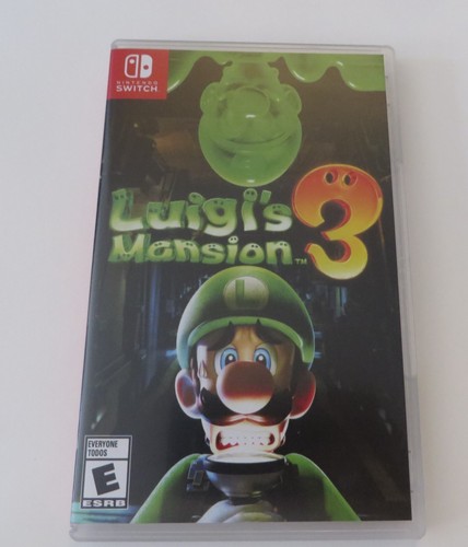 Replacement Case (NO GAME) Luigi's Mansion 3 Nintendo Switch | eBay