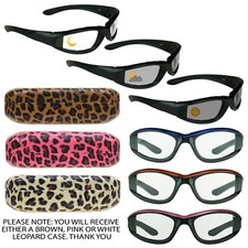 Womens Transitional Motorcycle Riding Sunglasses Photochromic Day Night Glasses