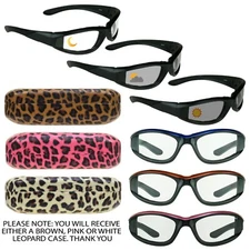 Womens Transitional Motorcycle Riding Sunglasses Photochromic Day Night Glasses