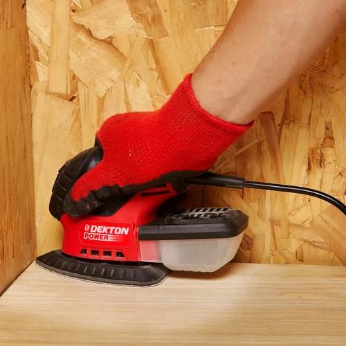 Pro Mini Detail Sander Power 240V 75W + Staubbox + Schleifblätter - Bild 15 von 21