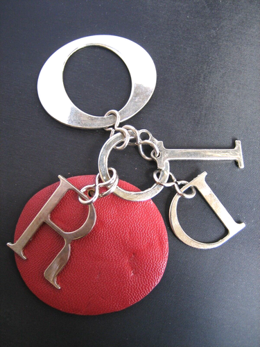 Vintage hand made metal and lather keyring - Picture 4 of 7
