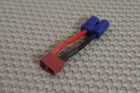 MALE EC3 TO FEMALE T-PLUG (DEANS STYLE) BATTERY ADAPTER CONNECTOR USA SELLER