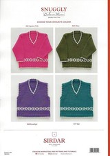 针织DK/双面针织开衫钩针编织编结花样|