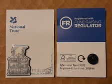 National Trust BIRMINGHAM BACK TO BACKS House Charity Pin Badge 