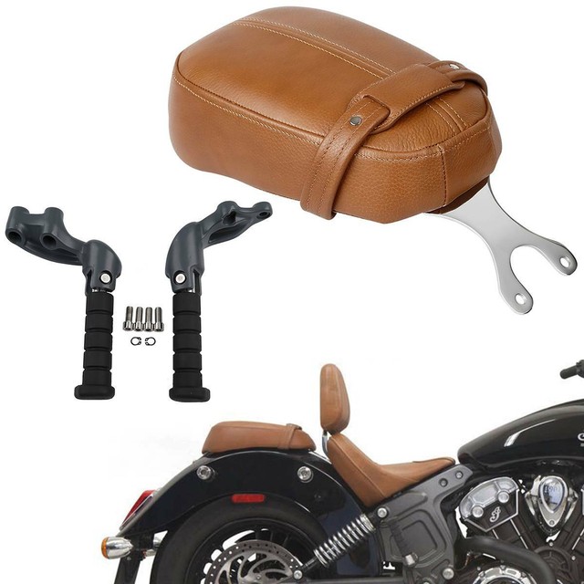 Rear Footpeg Pillion Passenger Seat Fit For Indian Scout Sixty 1620