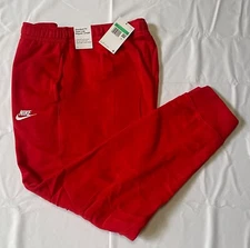 Nike Men's NSW Club Joggers BV2671-657 University Red SIZE XL