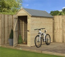 Empire 8000 Premier Apex  4X6  SHED T&G PRESSURE TREATED EXTRA HEIGHT
