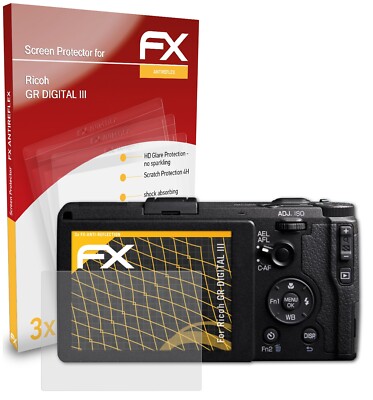 Couvercle de Protection en verre trempé pour Ricoh GR III/IIIx