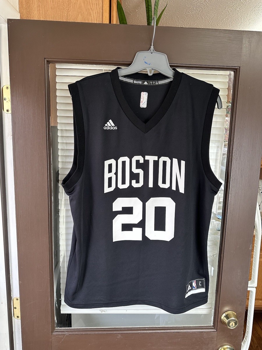 Authentic adidas Boston Celtics #20 Gordon Hayward BLACK NBA