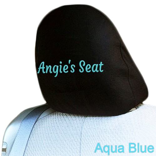 For Mercedes Personalized Embroidery Name Car Truck SUV Seat Cover 1 PC - Picture 8 of 17