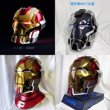 Iron Man 1:1 LED Helmet MK17 Voice Control We...