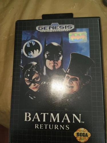 Batman Returns (Sega Genesis, 1992) CIB Complete With Manual